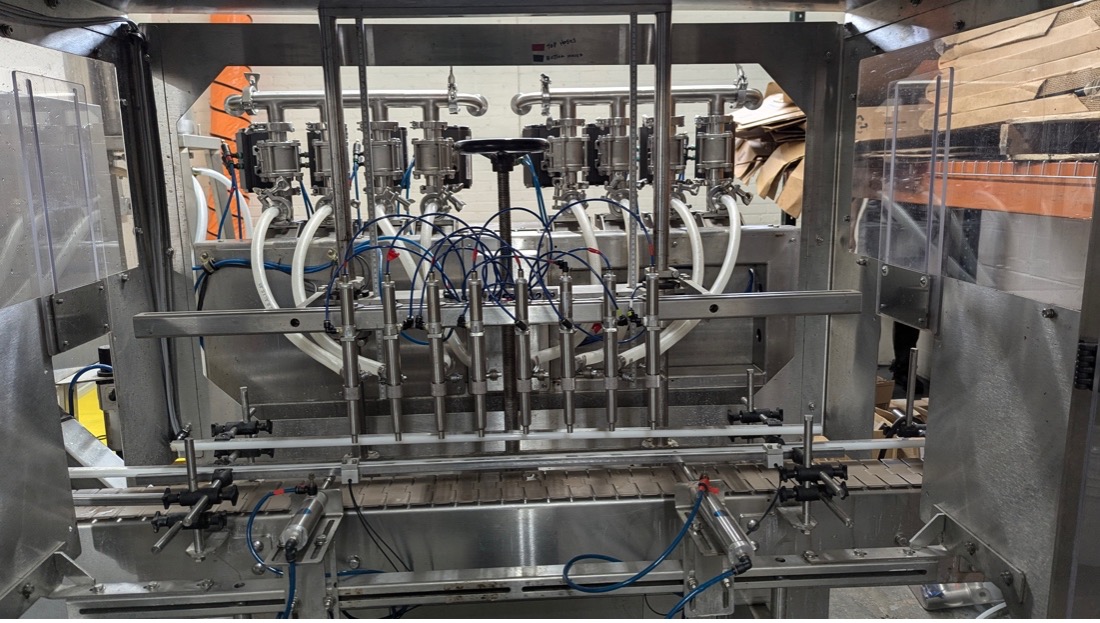 8-Head Servo Piston Filler