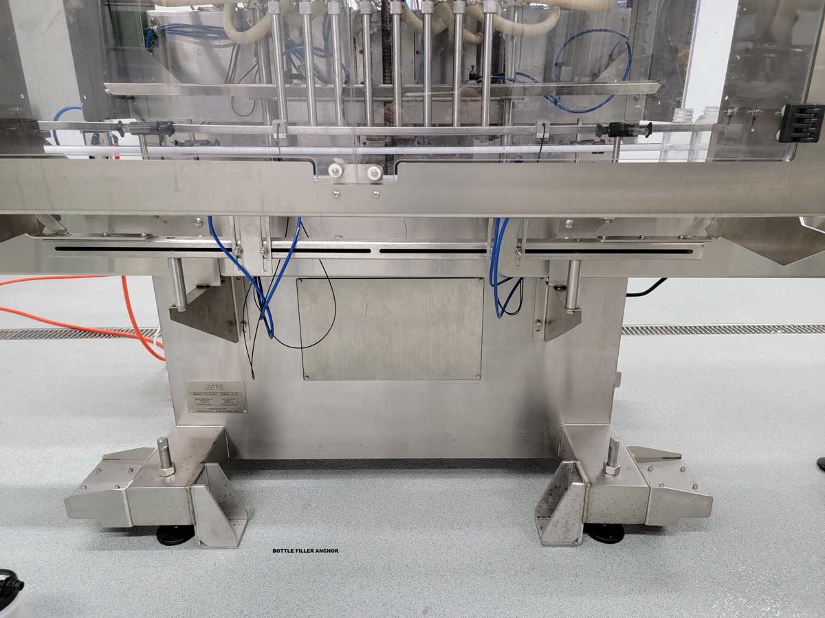 Servo Piston Filler and Inline Capper